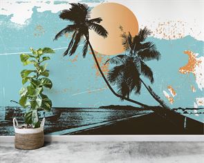 {{photo.Alt || photo.Description || 'Фотообои Граффити море, пальмы и небо AM165'}}