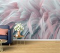 Фотообои Розовые перья AM006 - фото 4538