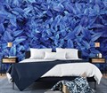 Фотообои Синие листья AM009 - фото 4566