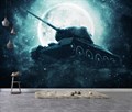Фотообои Танк и луна AM057 - фото 4745