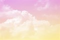 Фотообои Розовое небо с белыми облаками AM0130 - фото 5189
