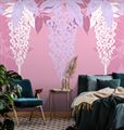 Фотообои Розовые листья AM218 - фото 6320