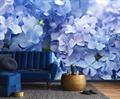 Фотообои 3Д Синие Цветы AM238 - фото 6511