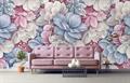 Фотообои Розовые, голубые цветы AM288 - фото 6804